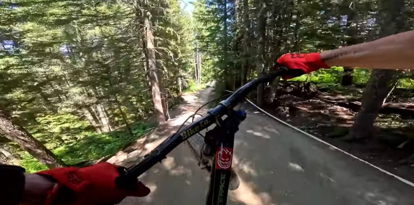 Mountain biking